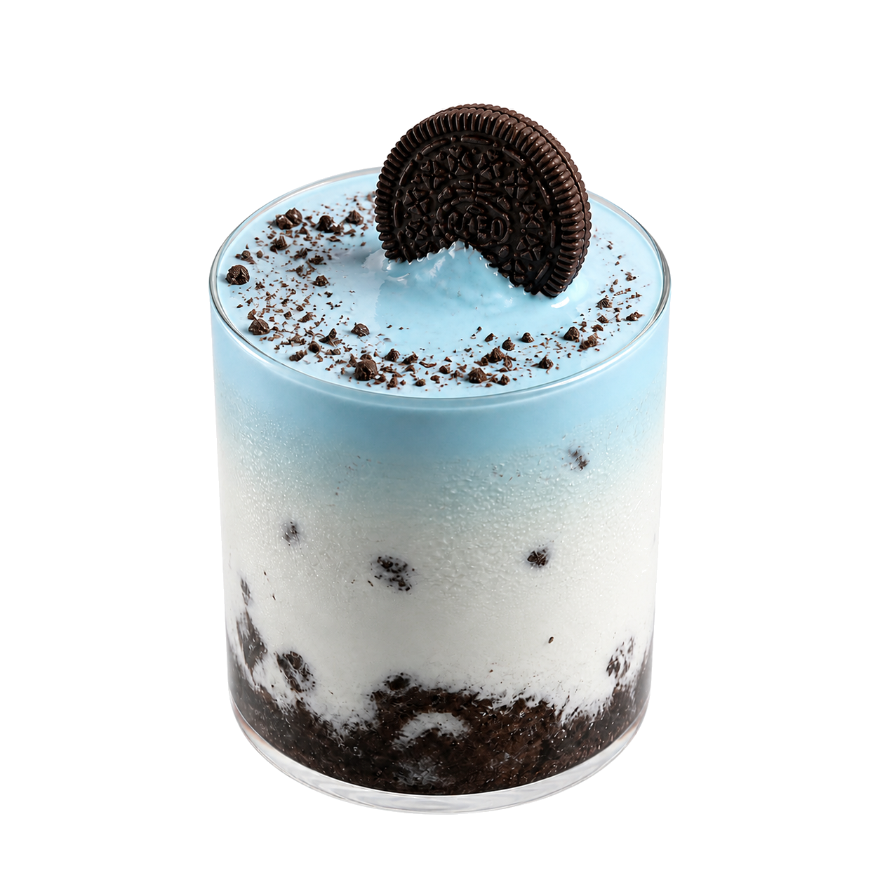 Oreo Butterfly Pea Latte