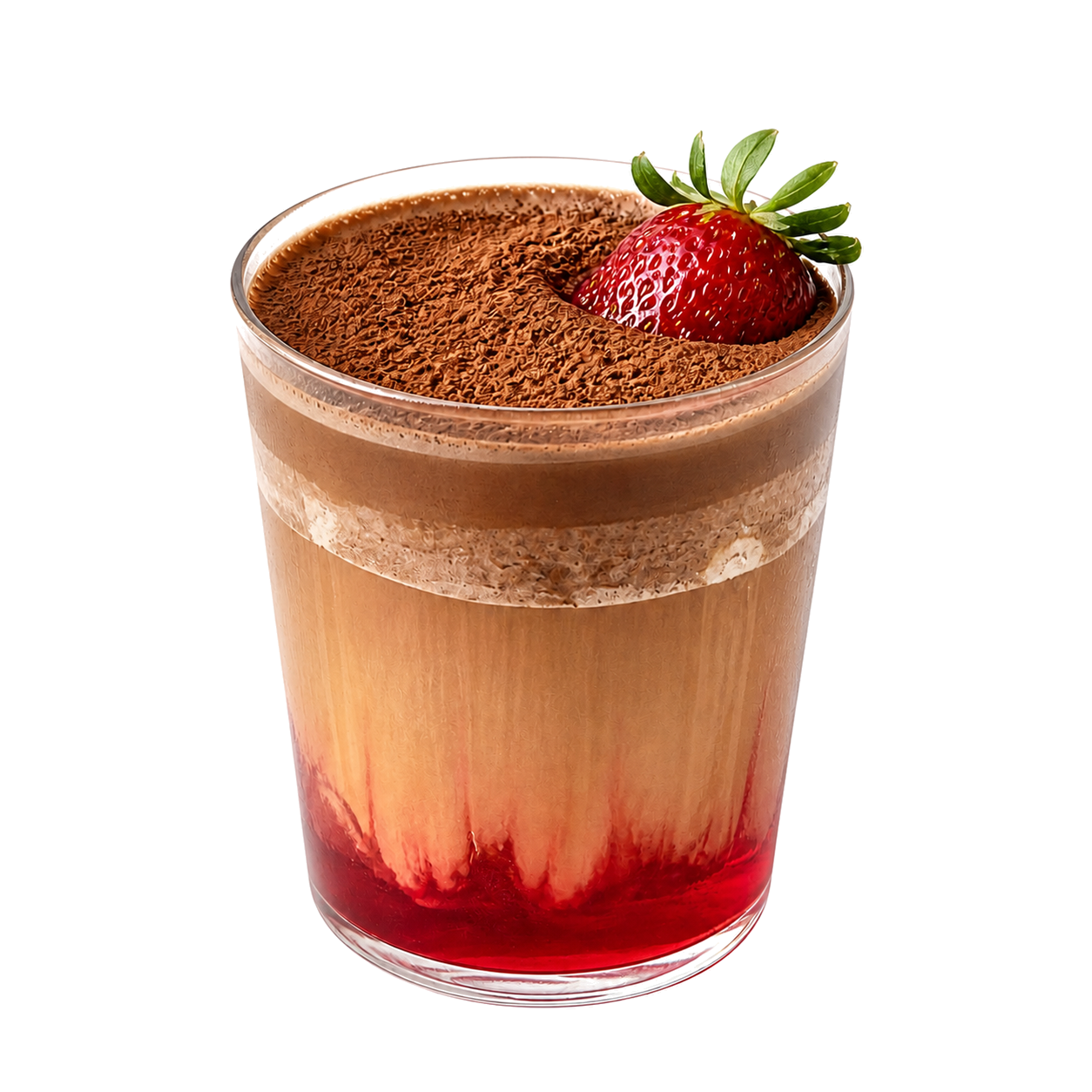 Strawberry Chocolate Foam